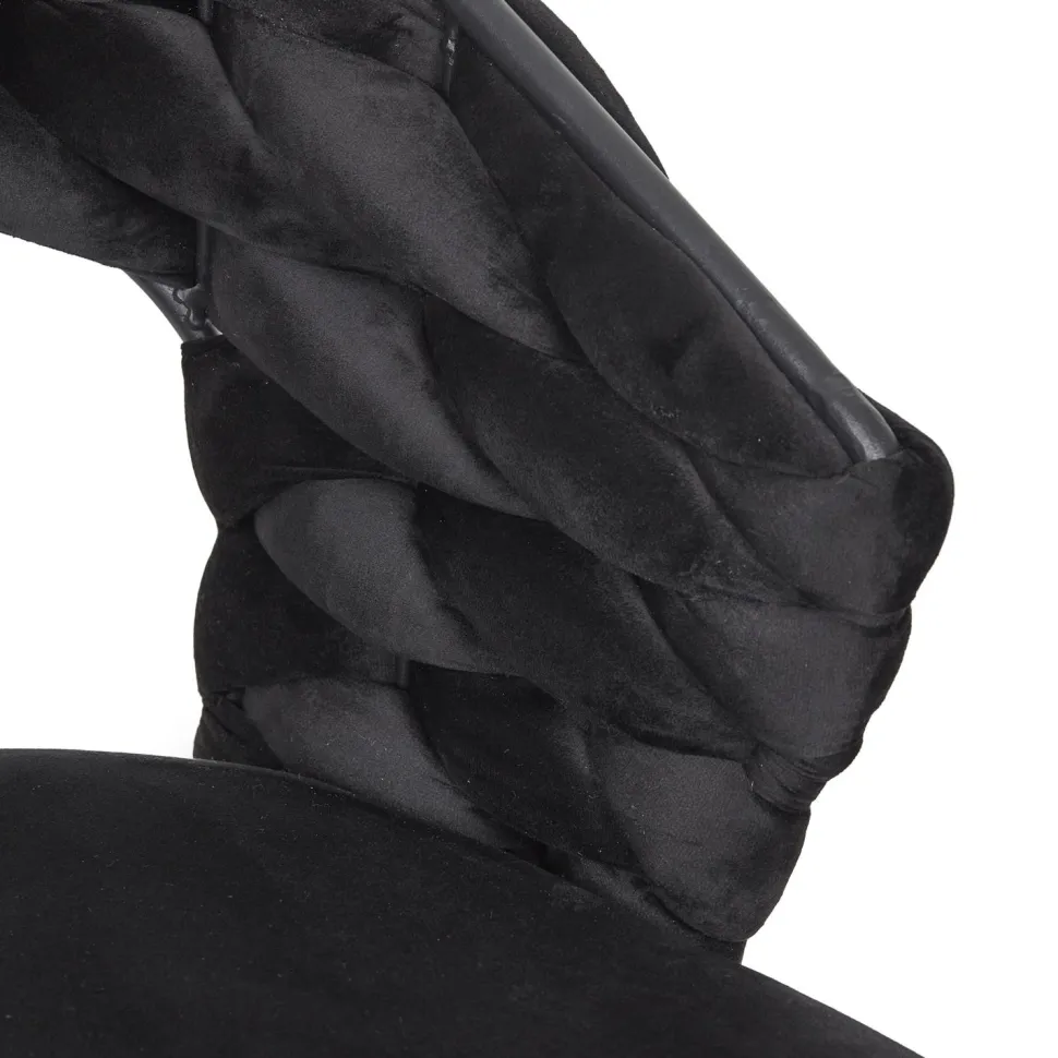 Krzesło Sawyer czarne