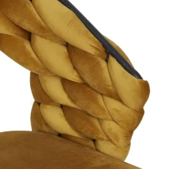 Krzesło Sawyer musztardowe