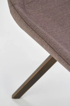 Krzesło Siena szare/ złoto antyczne