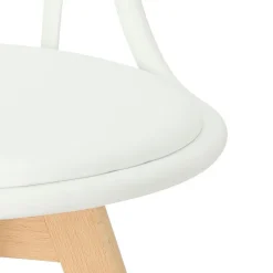 Krzesło Sirena białe skandynawskie