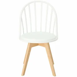 Krzesło Sirena białe skandynawskie