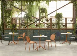 Krzesło SI-SI Arm antracyt metalowe