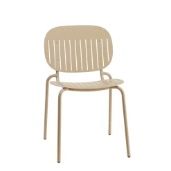 Krzesło SI-SI w paski szare metalowe