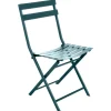 Krzesło składane Greensboro morskie