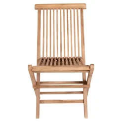 Krzesło składane Toledo z drewna tekowego