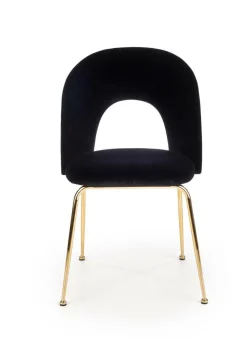 Krzesło Solin czarne/ złote