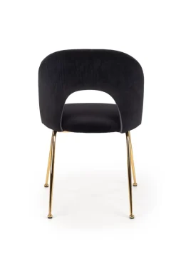 Krzesło Solin czarne/ złote