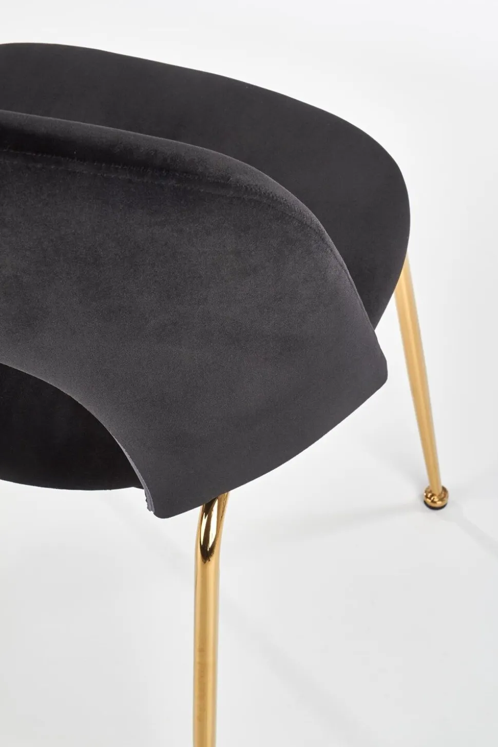 Krzesło Solin czarne/ złote