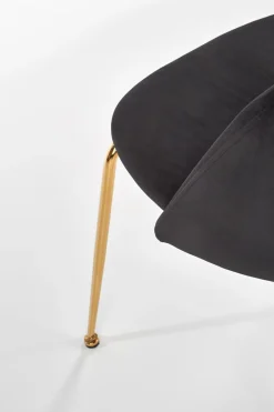 Krzesło Solin czarne/ złote