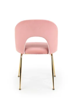 Krzesło Solin różowe/ złote