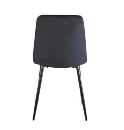 Krzesło Solito Velvet czarne