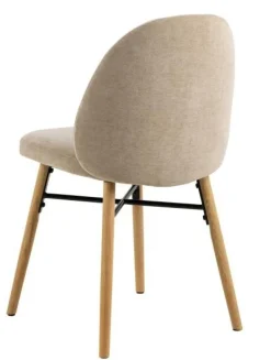 Krzesło Sophia beżowe/ dąb Danny 3