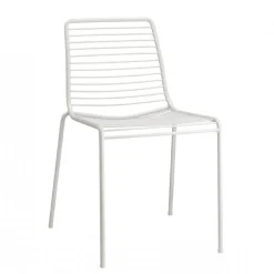 Krzesło Summer białe metalowe