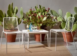 Krzesło Summer białe metalowe