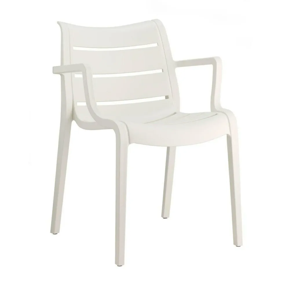 Krzesło Sunset białe SCAB z tworzywa