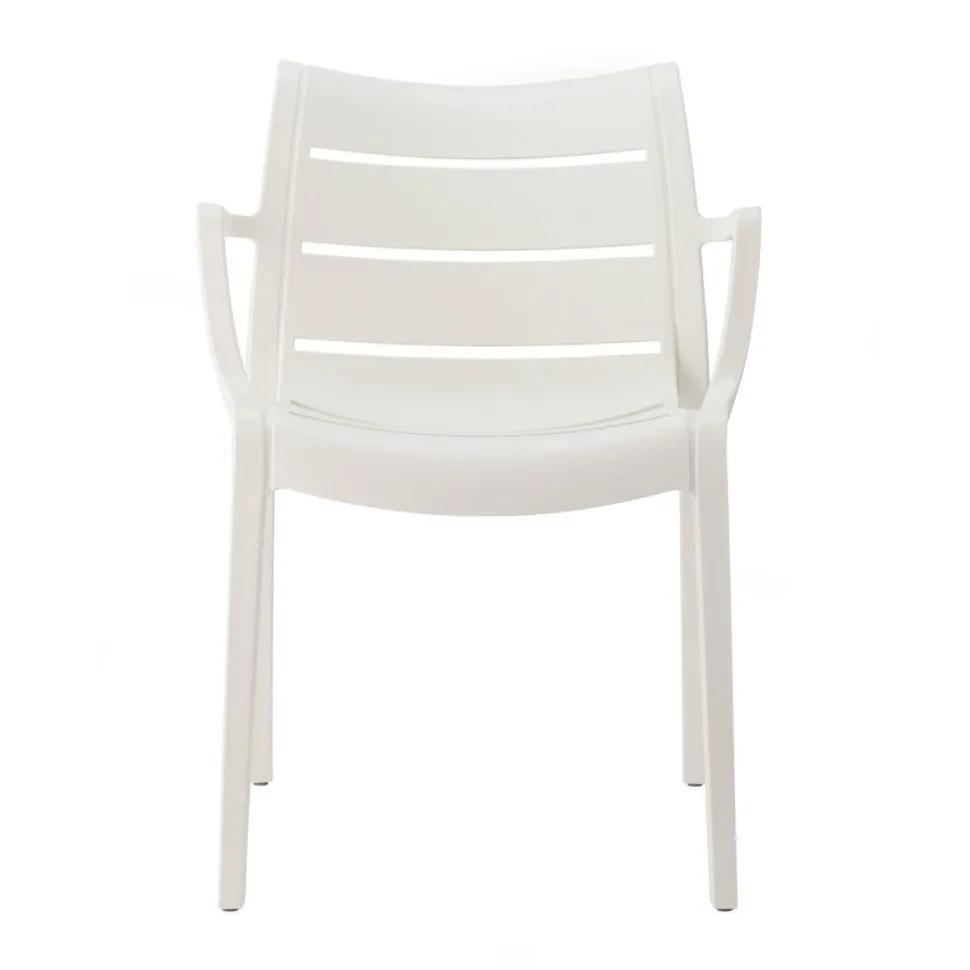 Krzesło Sunset białe SCAB z tworzywa