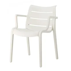 Krzesło Sunset białe SCAB z tworzywa