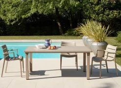 Krzesło Sunset czerwone SCAB z tworzywa