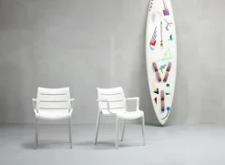 Krzesło Sunset czerwone SCAB z tworzywa