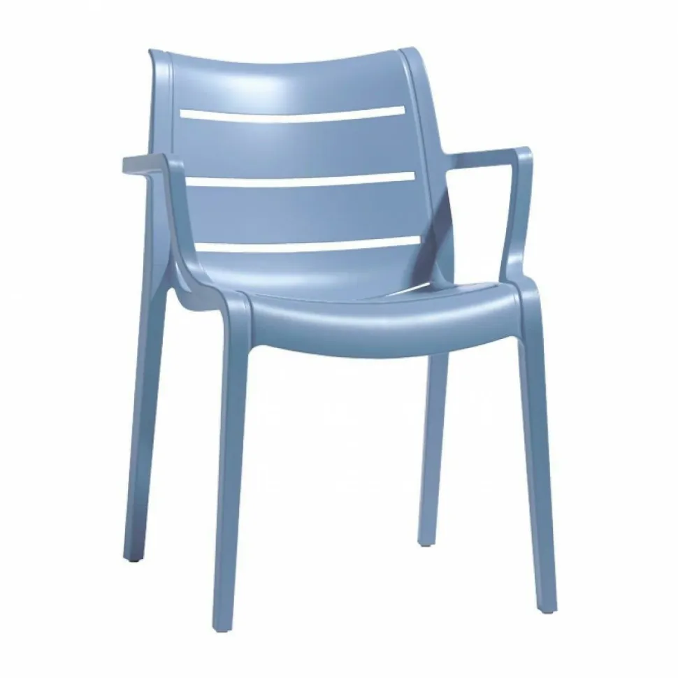 Krzesło Sunset niebieskie SCAB z tworzywa