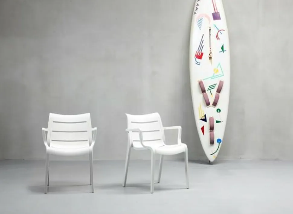 Krzesło Sunset niebieskie SCAB z tworzywa