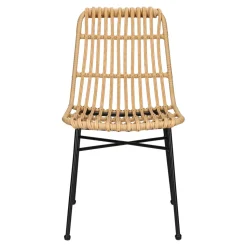 Krzesło Surabaya naturalne/czarne nogi