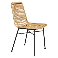 Krzesło Surabaya naturalne/czarne nogi