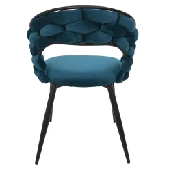 Krzesło Swyer niebieskie