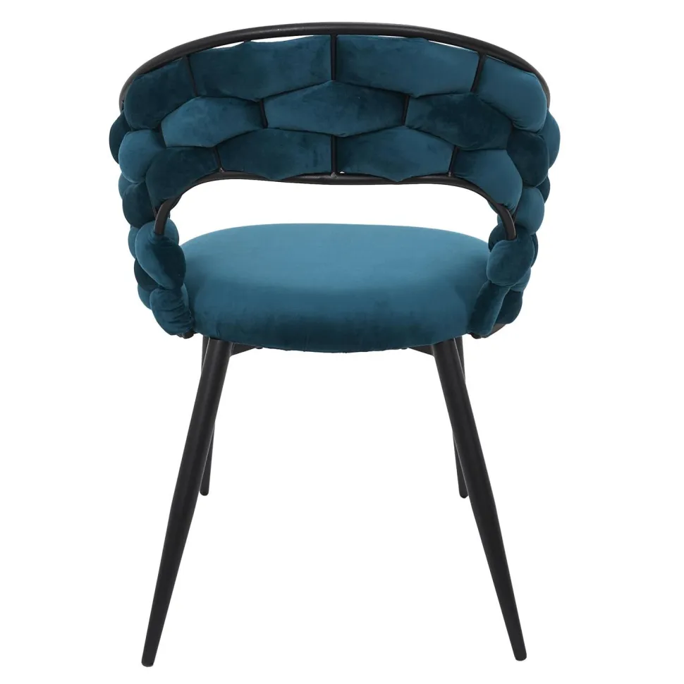 Krzesło Swyer niebieskie