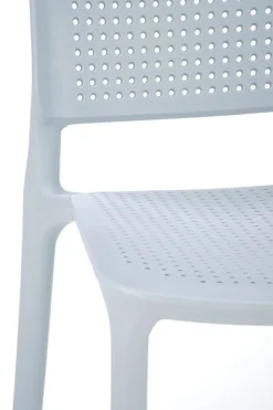 Krzesło Sylie niebieskie