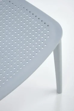 Krzesło Sylie niebieskie