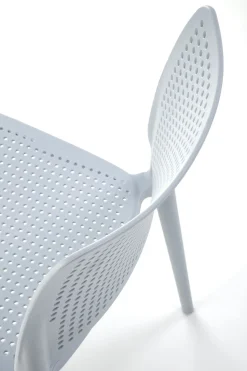 Krzesło Sylie niebieskie