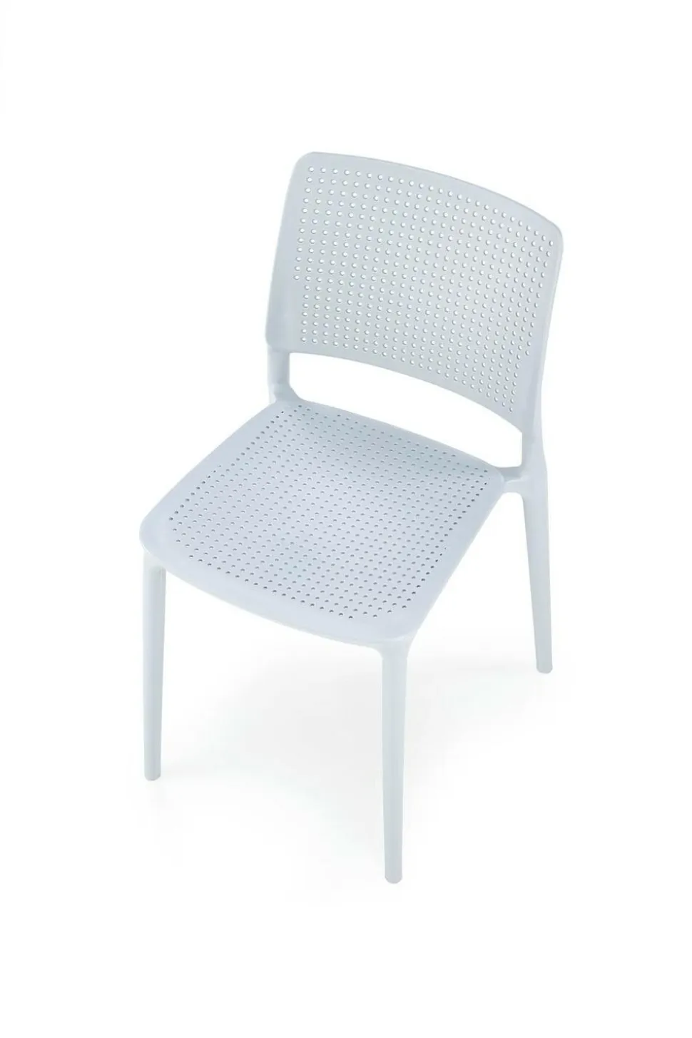 Krzesło Sylie niebieskie