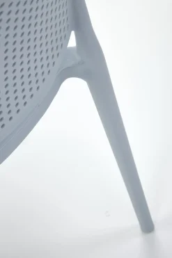 Krzesło Sylie niebieskie