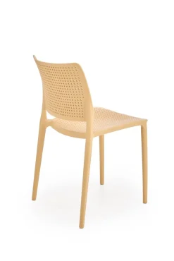 Krzesło Sylie pomarańczowe