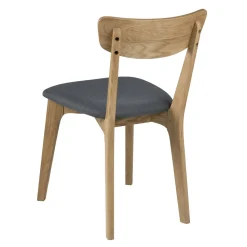 Krzesło Taxi naturalny/ szare drewniane