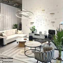 Krzesło Tresse szare ciemne plecione