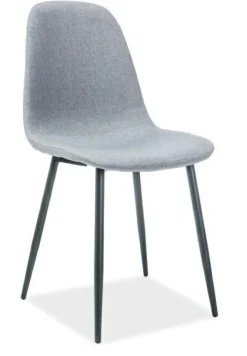 Krzesło Trip szare/ czarne nogi Tap.49