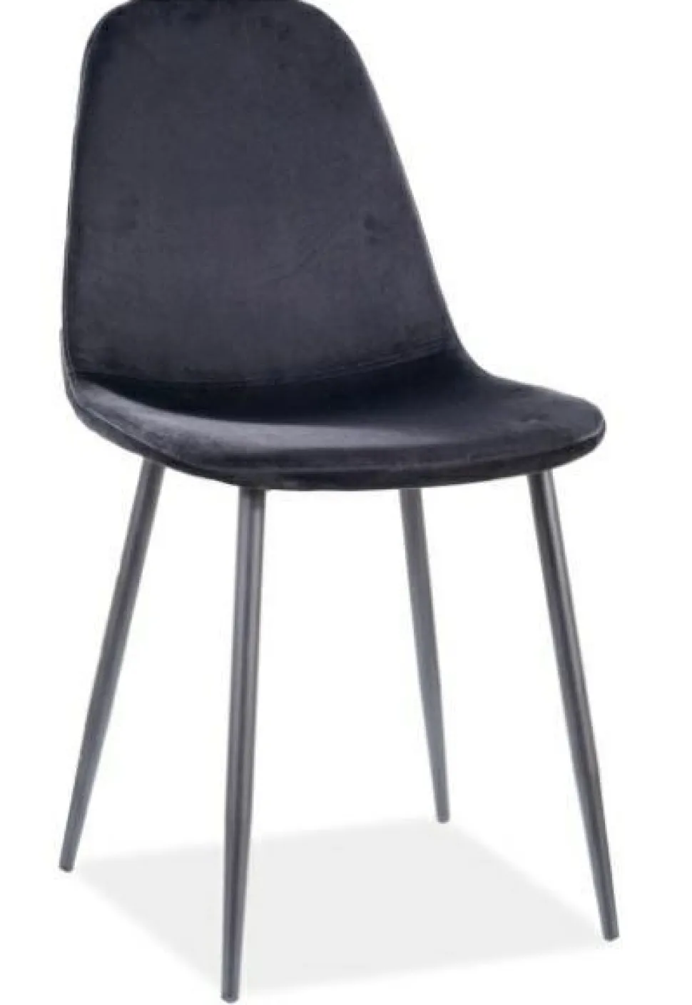 Krzesło Trip Velvet - granatowy