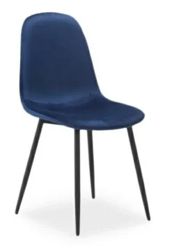 Krzesło Trip Velvet - granatowy