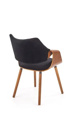 Krzesło Turynia orzech/czarne