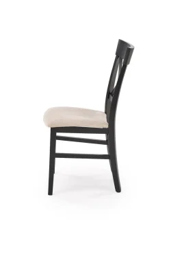 Krzesło Tutti czarne/drewno bukowe