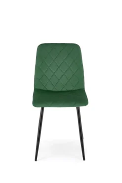 Krzesło Uferyn Velvet ciemny zielony