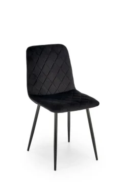 Krzesło Uferyn Velvet czarny