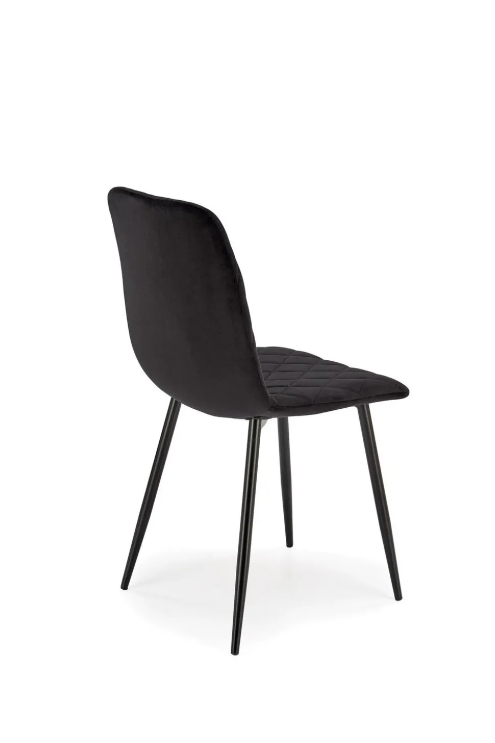 Krzesło Uferyn Velvet czarny