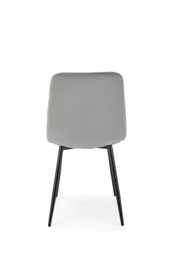 Krzesło Uferyn Velvet szary