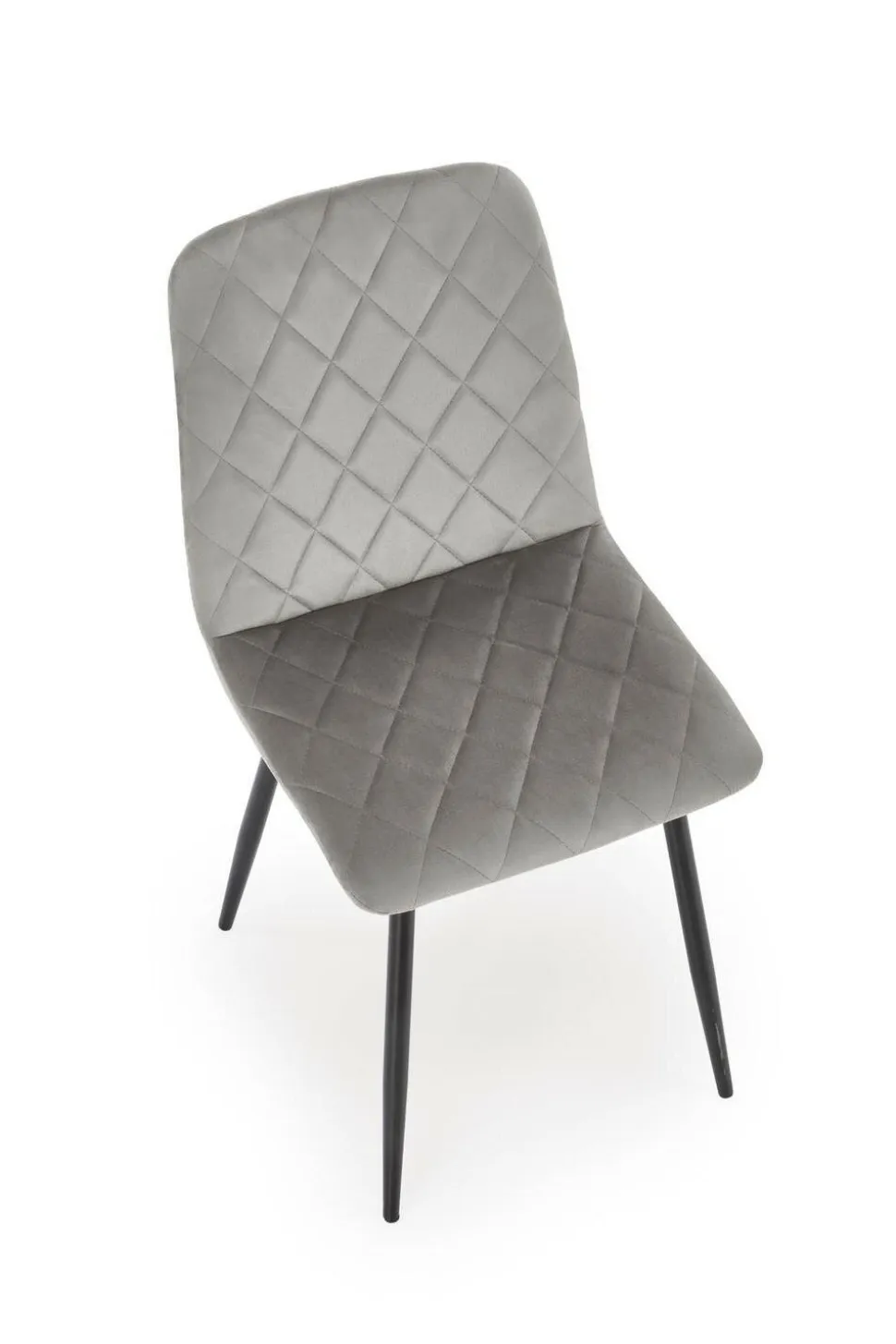 Krzesło Uferyn Velvet szary