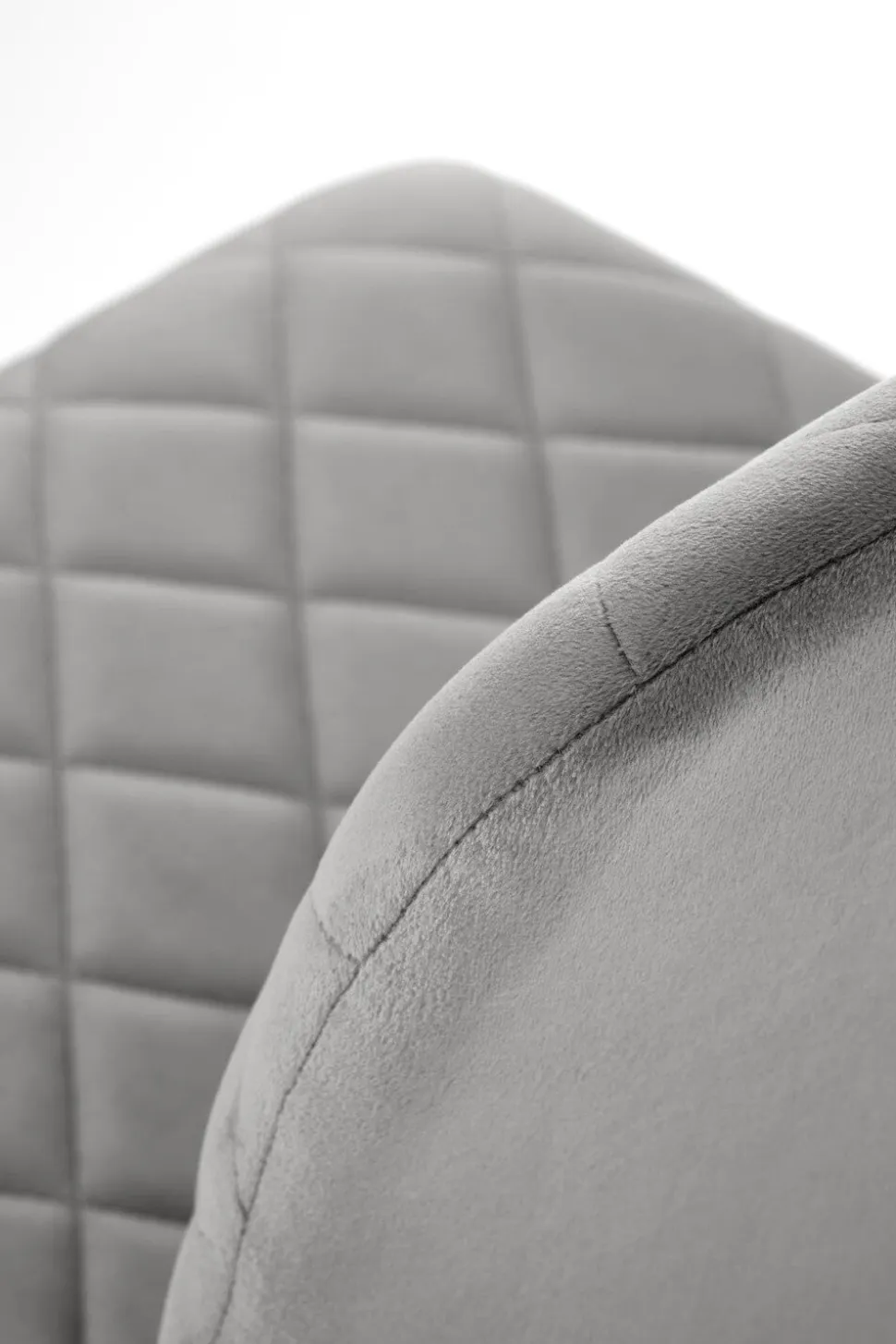 Krzesło Uferyn Velvet szary