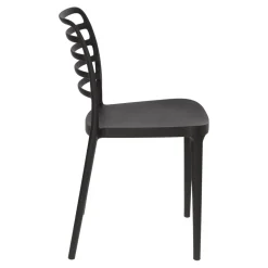 Krzesło Valla czarne