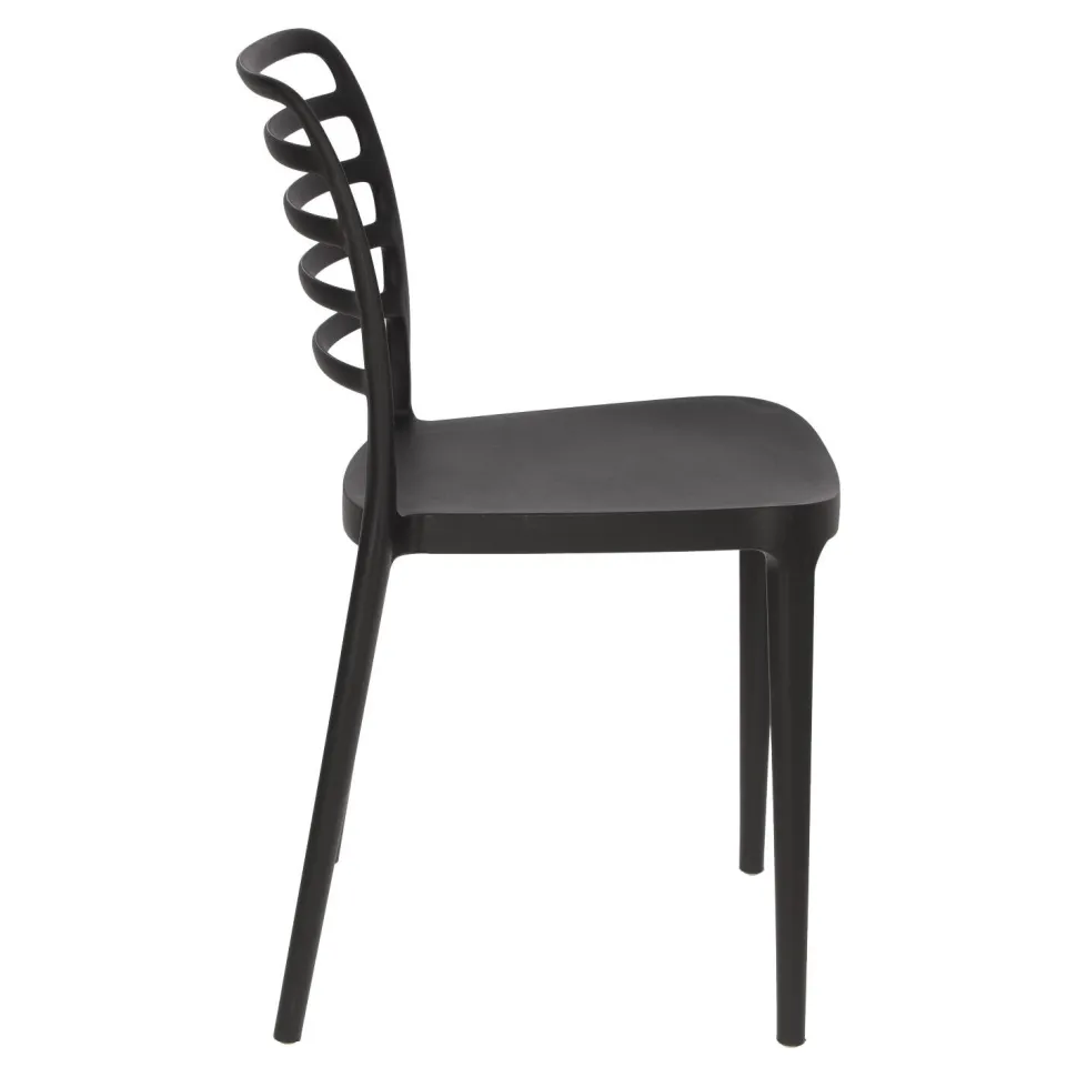 Krzesło Valla czarne